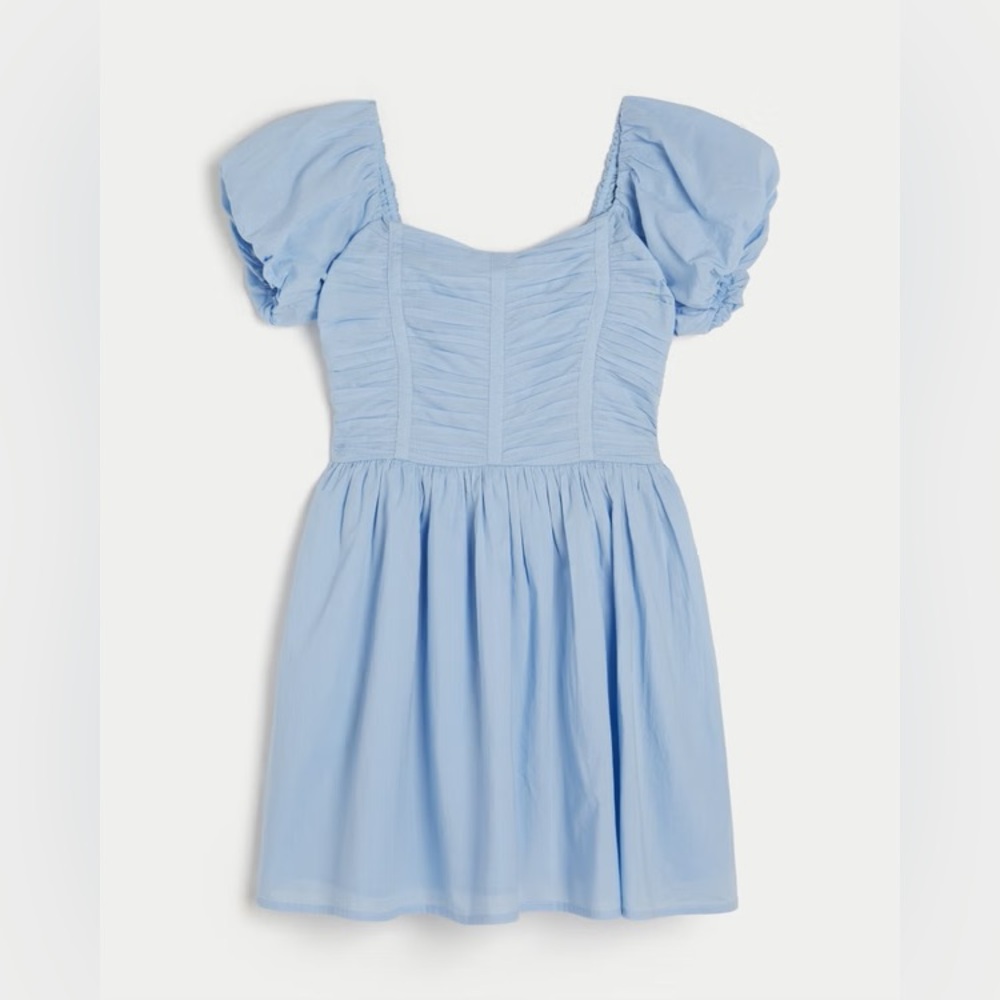 Hollister Linen Dress w/ Built-in Shorts